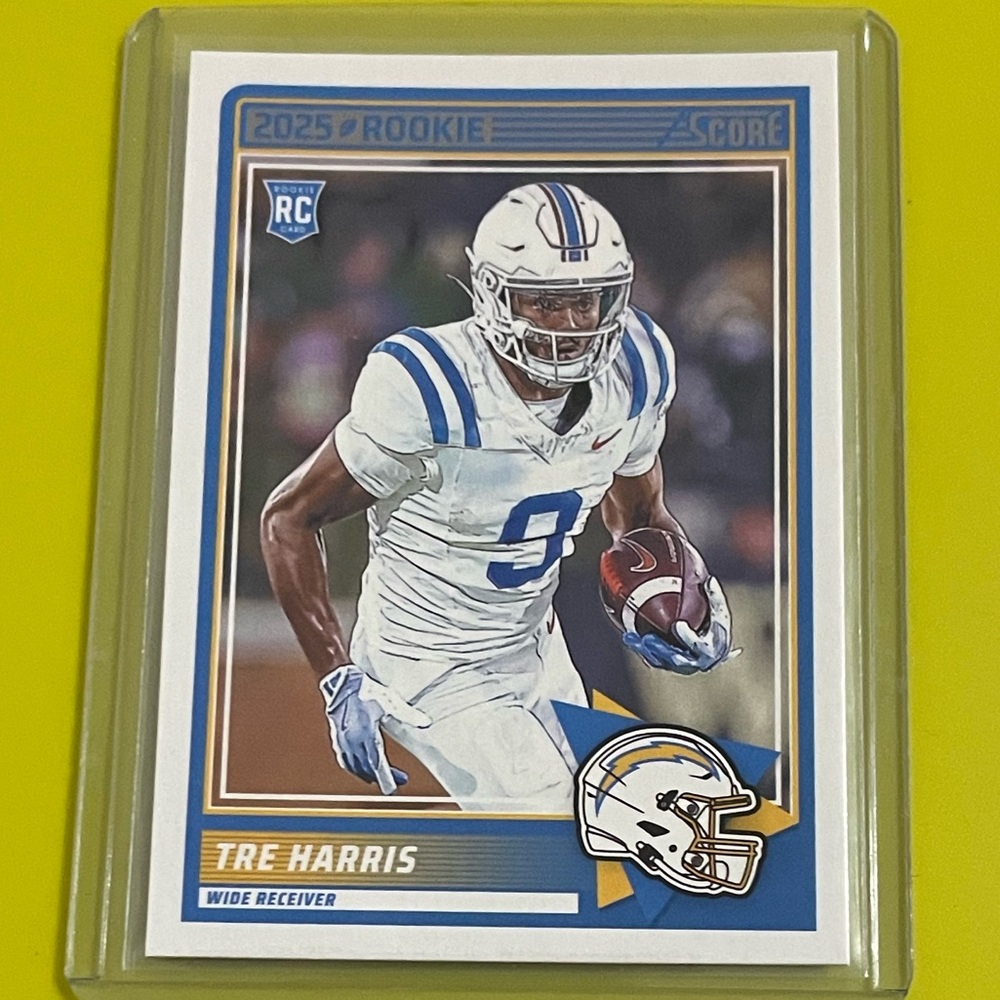 Tre Harris #42 [Rookie] 2025 Panini Score Football Trading Card